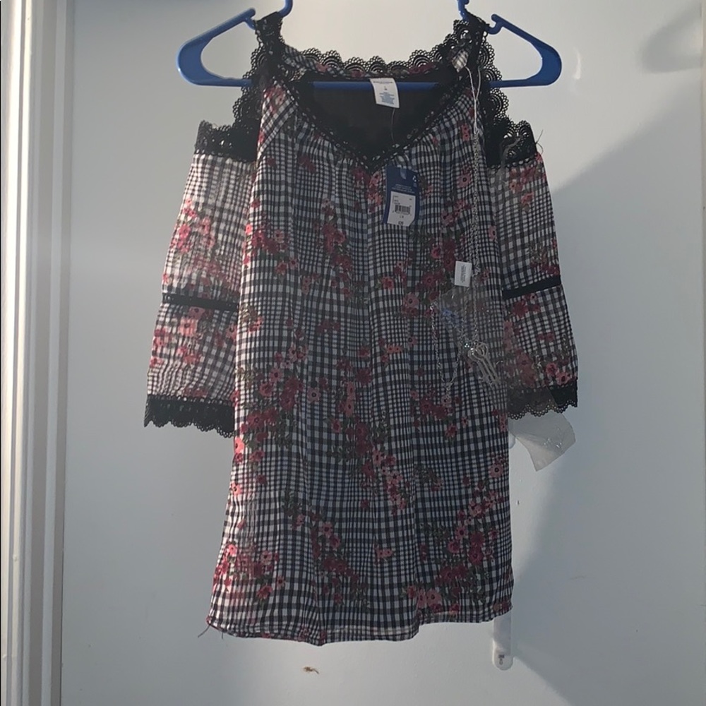 Arizona Jean Co Print croche red